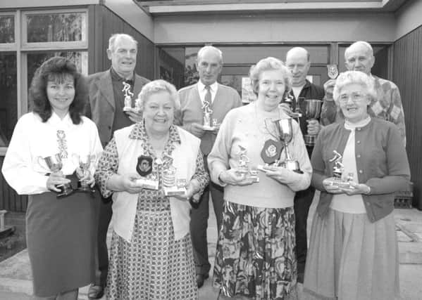 Remember when from 25 years ago, Longhoughton Bowls awards