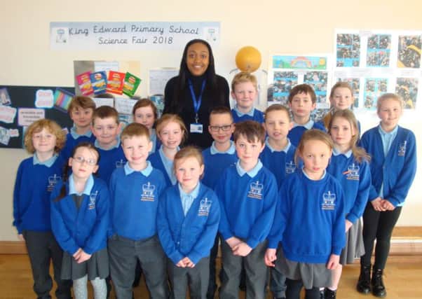 Pupils at King Edward Primary School hosted their annual Science Fair to celebrate National Science Week.