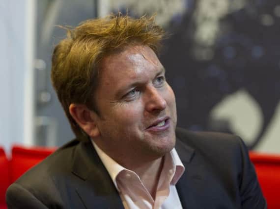 Tickets for James Martin's latest tour go on sale on Friday.