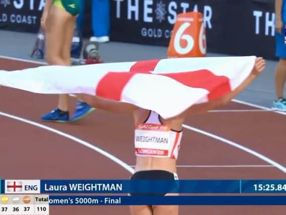 Laura Weightman wins bronze.