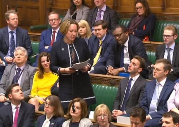 Berwick MP Anne-Marie Trevelyan in Prime Minister's Questions.