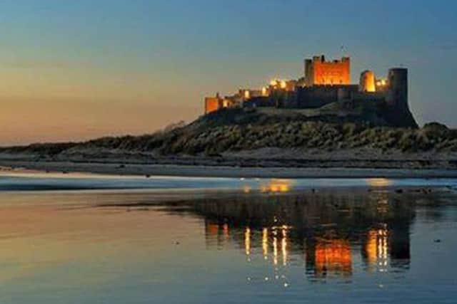SECOND: Bamburgh Castle in the early morning by Darren Chapman.