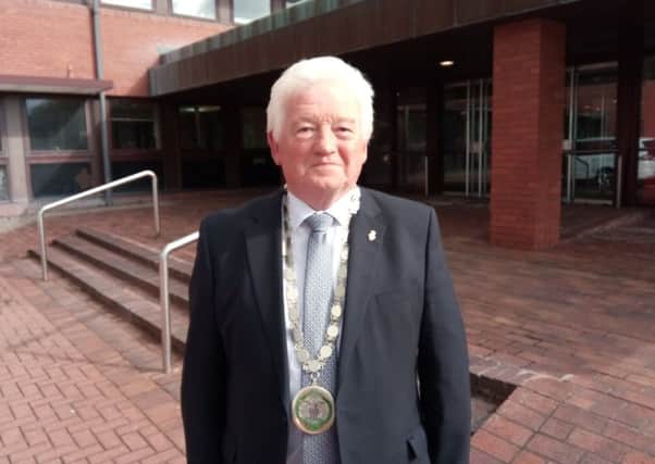 Northumberland County Council's new Civic Head, Coun Jeff Watson.