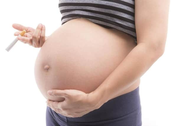 Almost 350 women in Northumberland were still smoking when they gave birth in 2016/17.