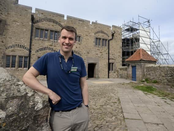 Nick Lewis, house steward at Lindisfarne Castle. Picture by Jane Coltman.