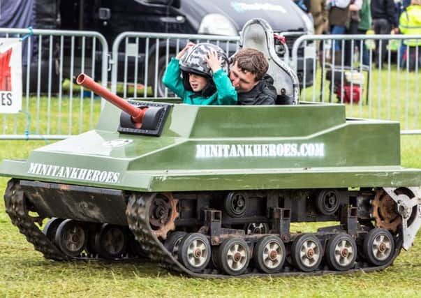 Mini Tanks at Northumberland County Show.