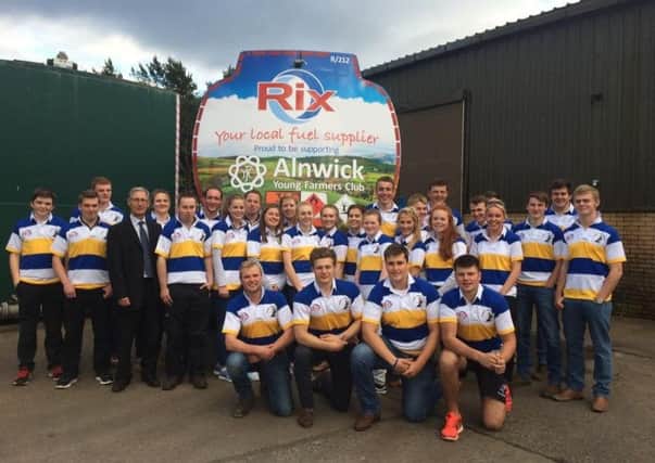 Alnwick Young Farmers is hosting this years rally. The club is sponsored by Rix Petroleum.