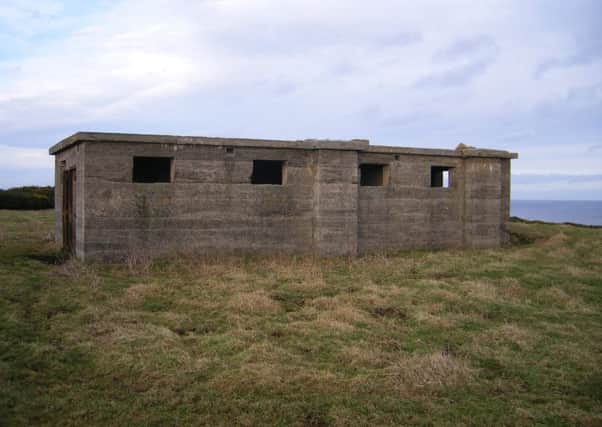 Defences on the Northumberland coast.