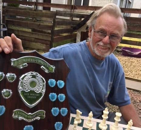 Berwick Chess Club president Stuart Robinson.
