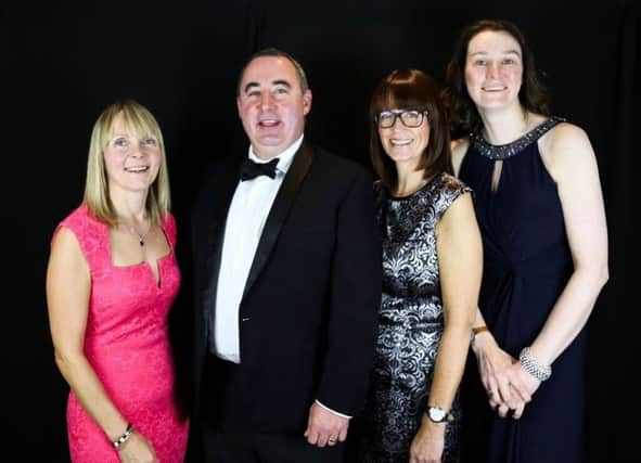 Nadine Moore, Matthew Cooper, Kirsty Thompson and Alison Shearer from Vision Express in Berwick.