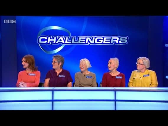 The Tweed Warblers from Berwick appeared on BBC Two's Eggheads.