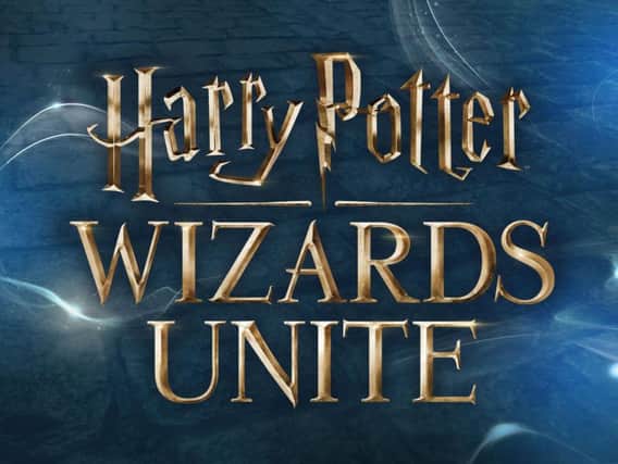 The Harry Potter: Wizards Unite game.