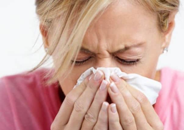 Flu cases reported in Northumberland.
