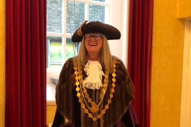 Mayor of Berwick, Anne Forbes.