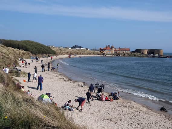 Beadnell beach. Picture by Jane Coltman