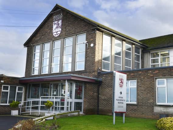 Northumberland County Council asked to become a formal partner to work with the governing body at the struggling Berwick Academy earlier this year. Picture by Jane Coltman