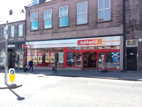 The Iceland store in Berwick.