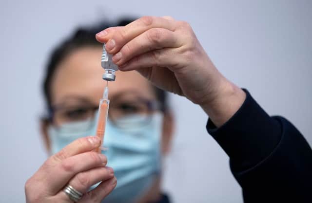 So far more than 10.4 million people in the UK have now received their first vaccine dose (Photo: Getty Images)
